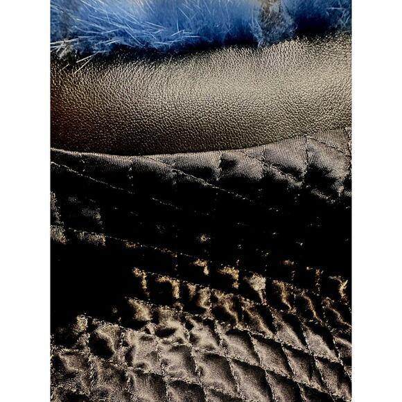 Louis Vuitton **RARE/LIMITED EDITION** Monogram Mink Peplum Vest - Blue - Picture 8 of 12